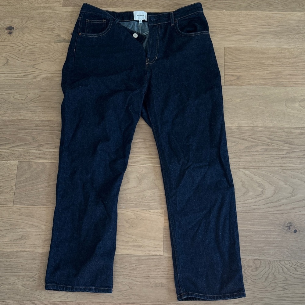 Reformation Cynthia high rise straight jeans